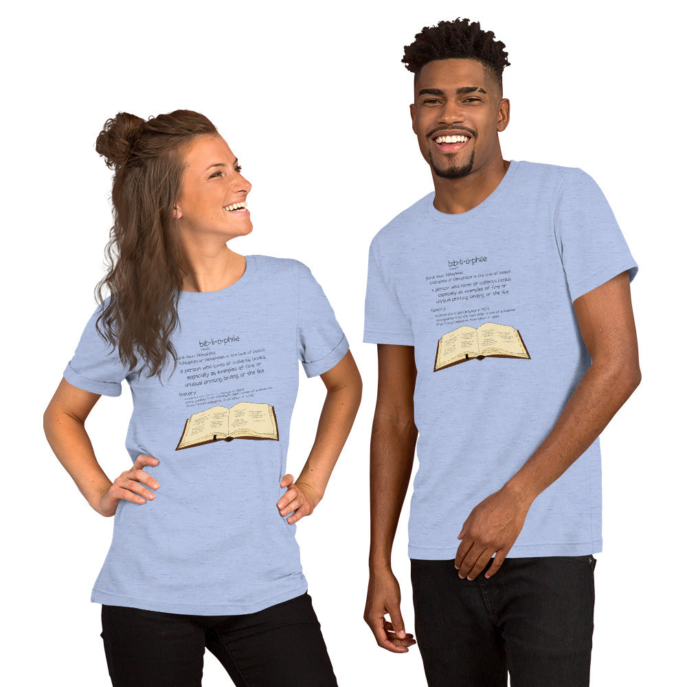 Bibliophile Short-Sleeve Unisex T-Shirt