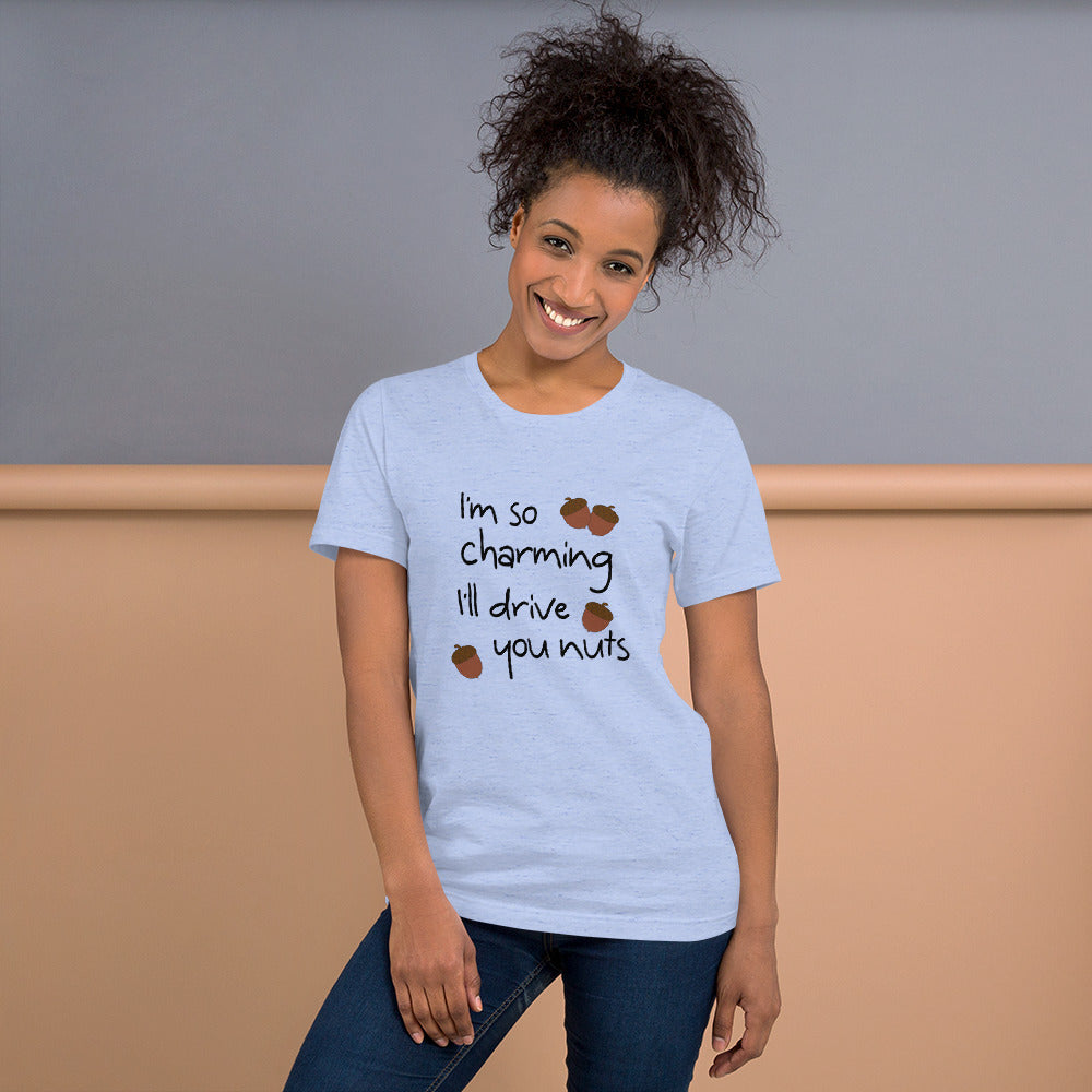 Charmingly Nuts Short-Sleeve Unisex T-Shirt