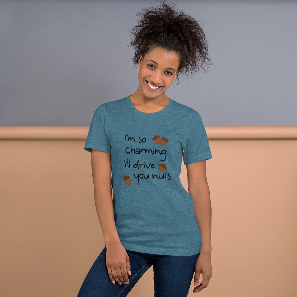 Charmingly Nuts Short-Sleeve Unisex T-Shirt