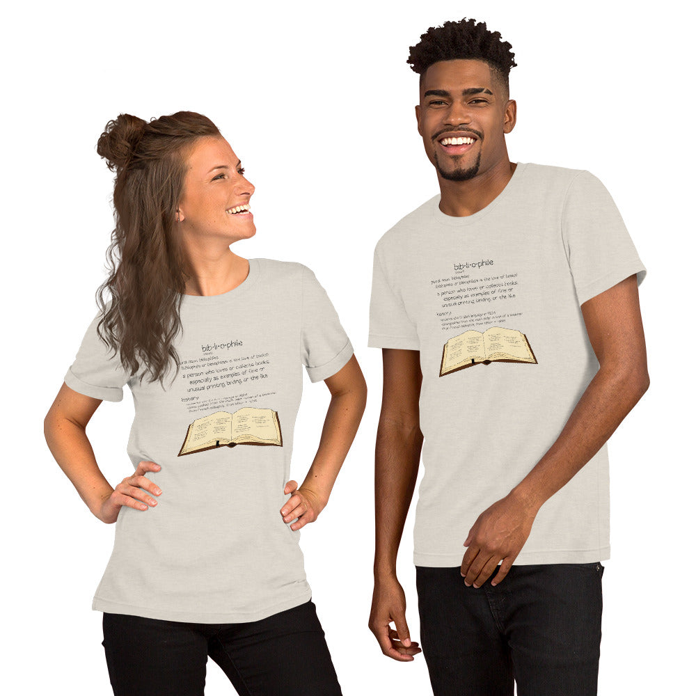 Bibliophile Short-Sleeve Unisex T-Shirt