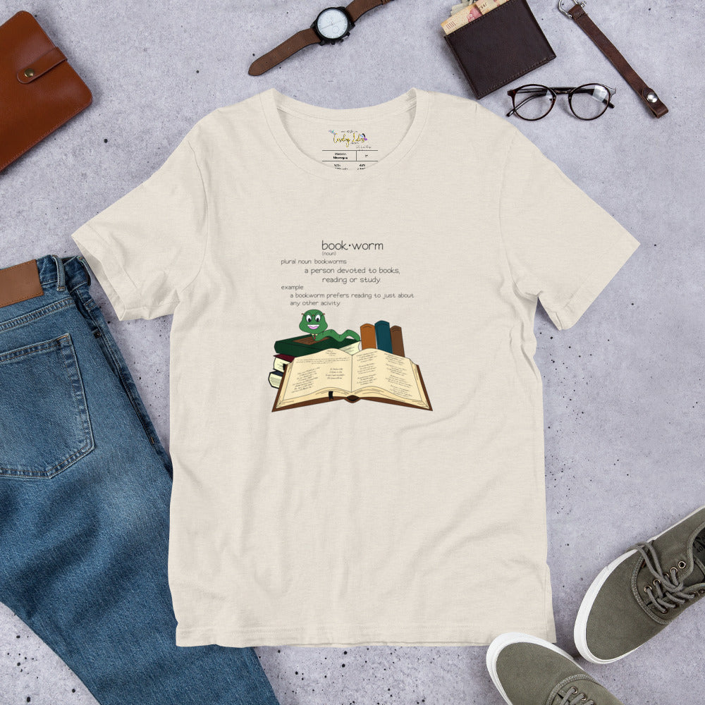 Bookworm Short-Sleeve Unisex T-Shirt