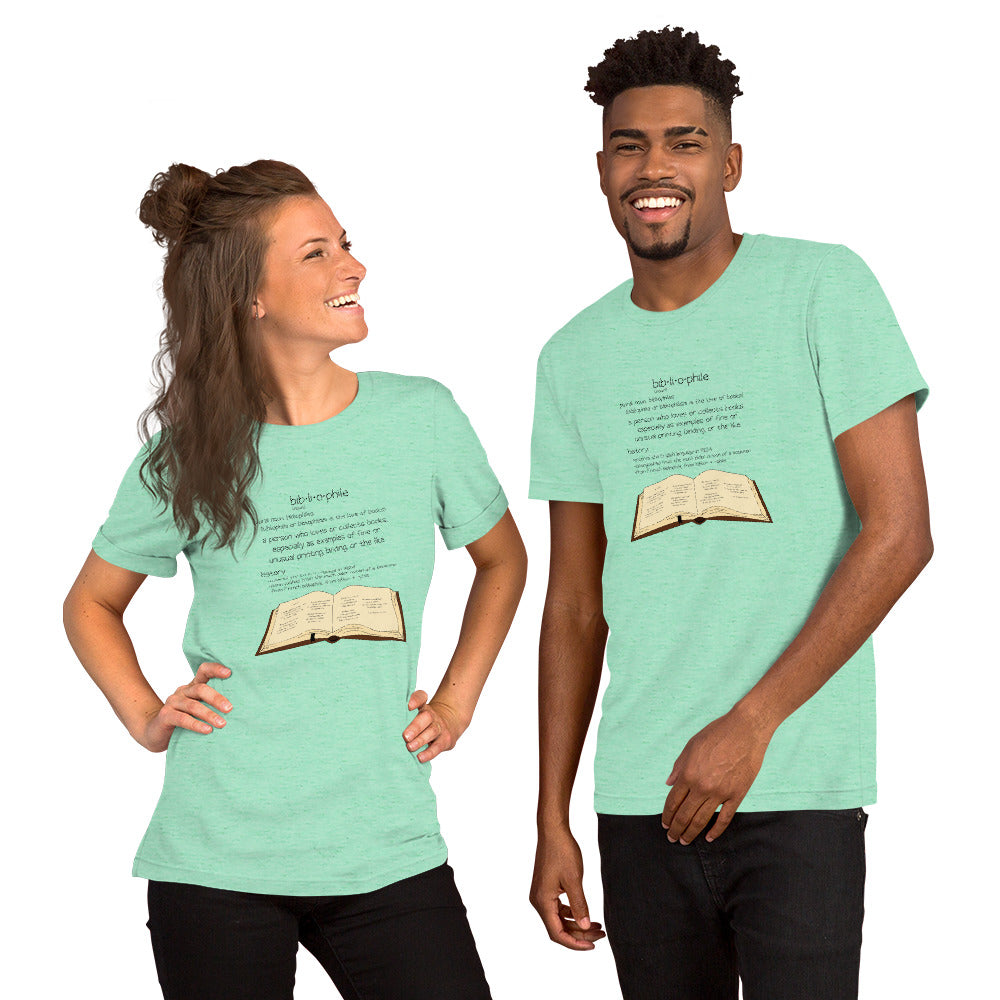 Bibliophile Short-Sleeve Unisex T-Shirt