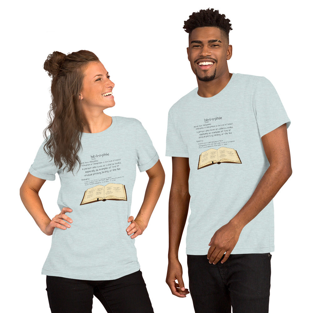 Bibliophile Short-Sleeve Unisex T-Shirt