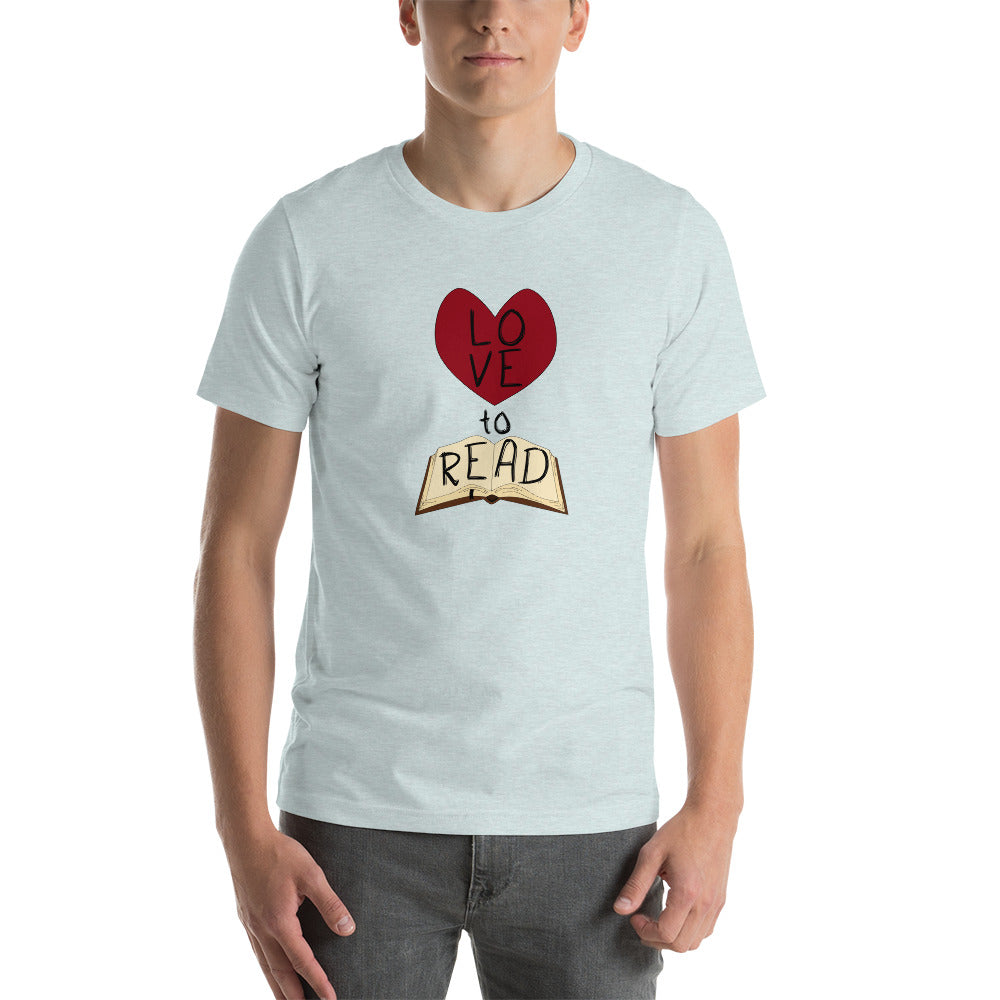 Love To Read Short-Sleeve Unisex T-Shirt