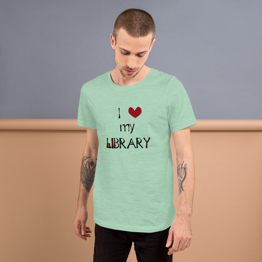 Love My Library Short-Sleeve Unisex T-Shirt