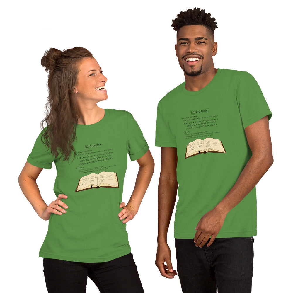 Bibliophile Short-Sleeve Unisex T-Shirt