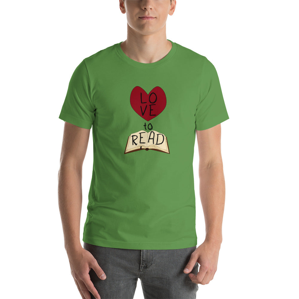 Love To Read Short-Sleeve Unisex T-Shirt