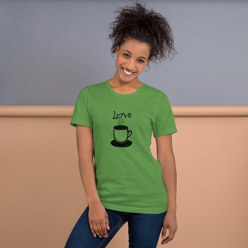 Coffee Love Short-Sleeve Unisex T-Shirt