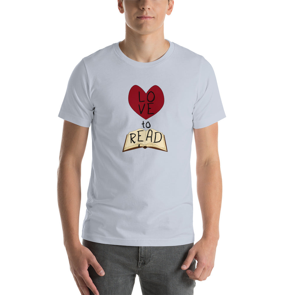 Love To Read Short-Sleeve Unisex T-Shirt