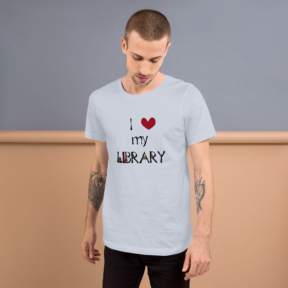 Love My Library Short-Sleeve Unisex T-Shirt