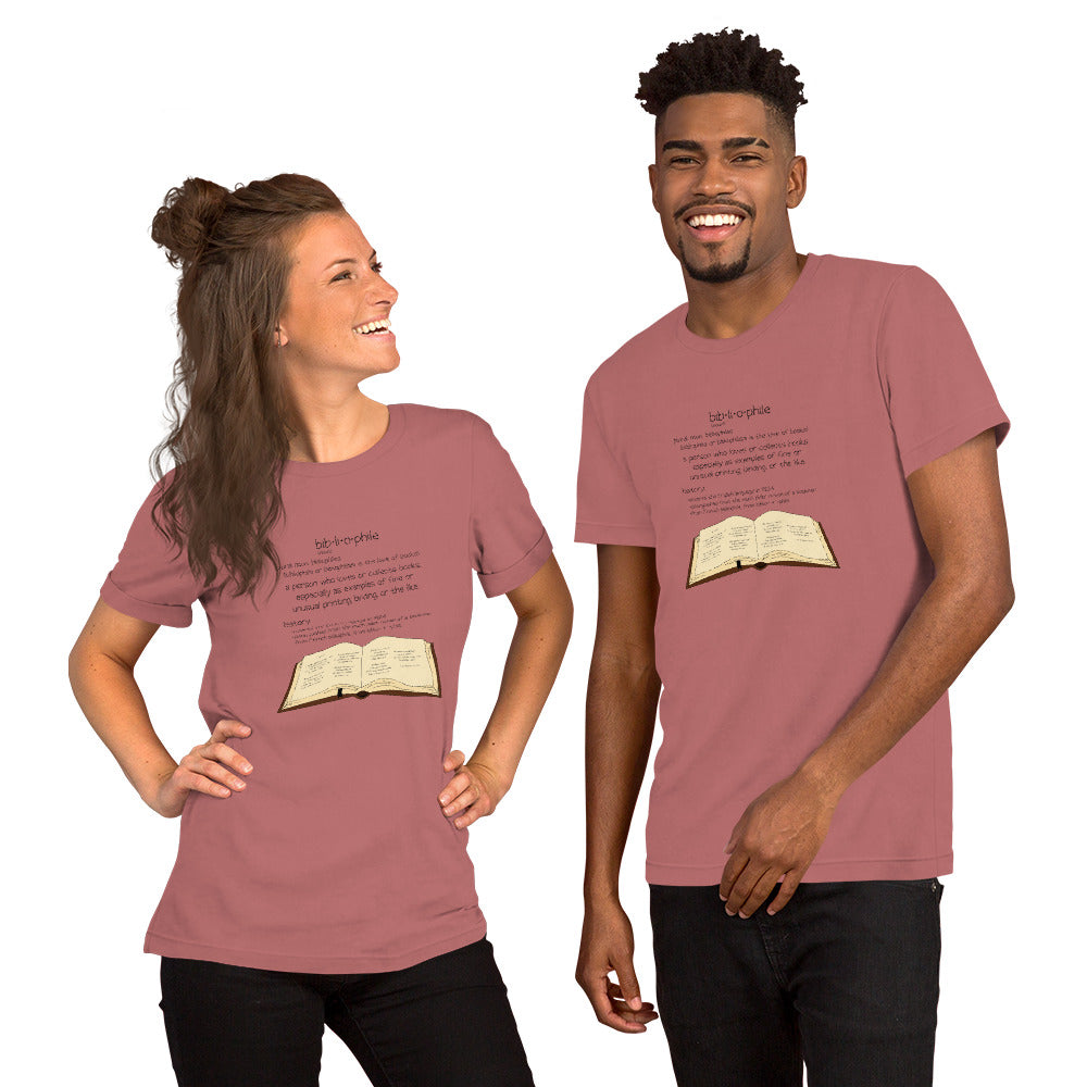 Bibliophile Short-Sleeve Unisex T-Shirt