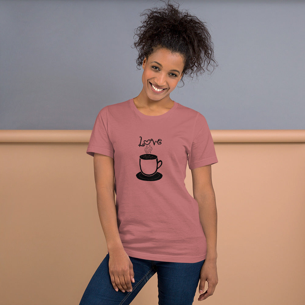 Coffee Love Short-Sleeve Unisex T-Shirt