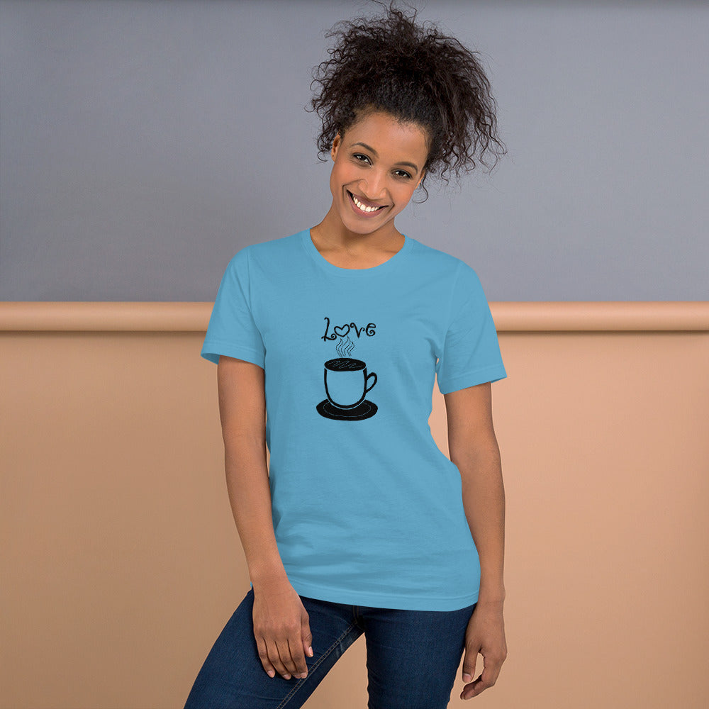 Coffee Love Short-Sleeve Unisex T-Shirt