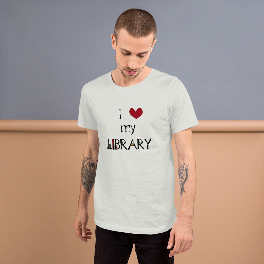 Love My Library Short-Sleeve Unisex T-Shirt