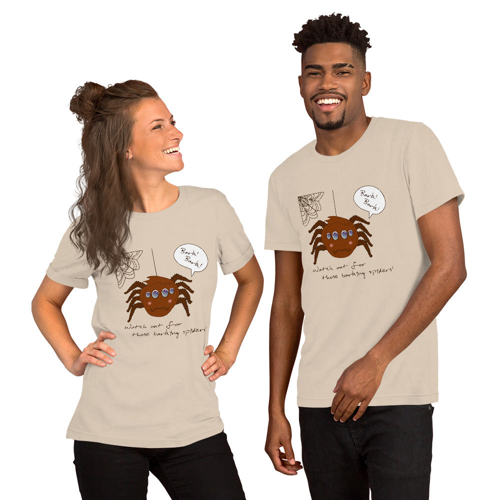 Barking Spiders Short-Sleeve Unisex T-Shirt