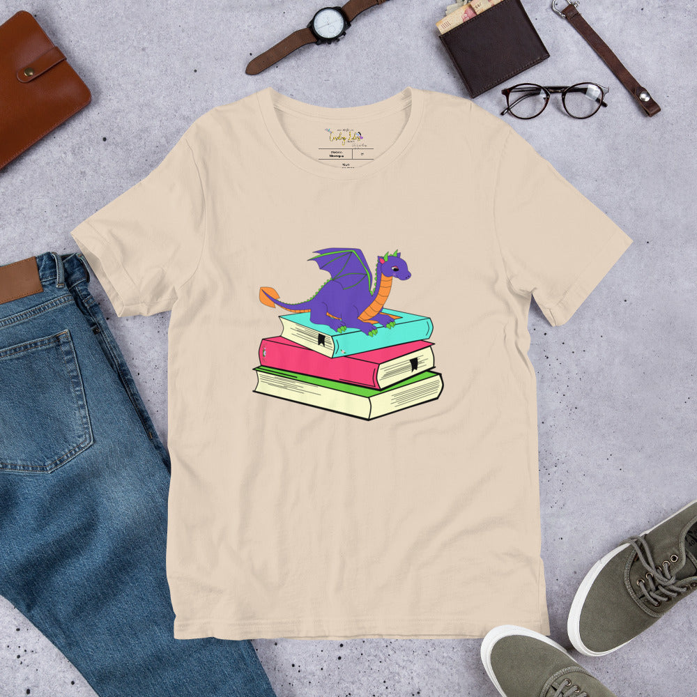 Book Wyrm Short-Sleeve Unisex T-Shirt