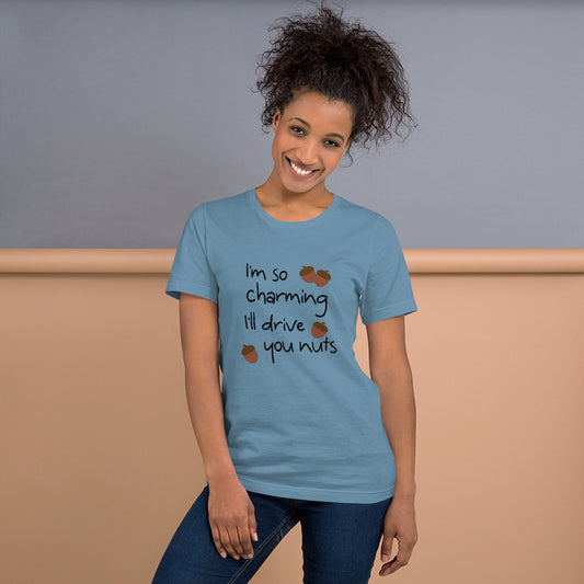 Charmingly Nuts Short-Sleeve Unisex T-Shirt