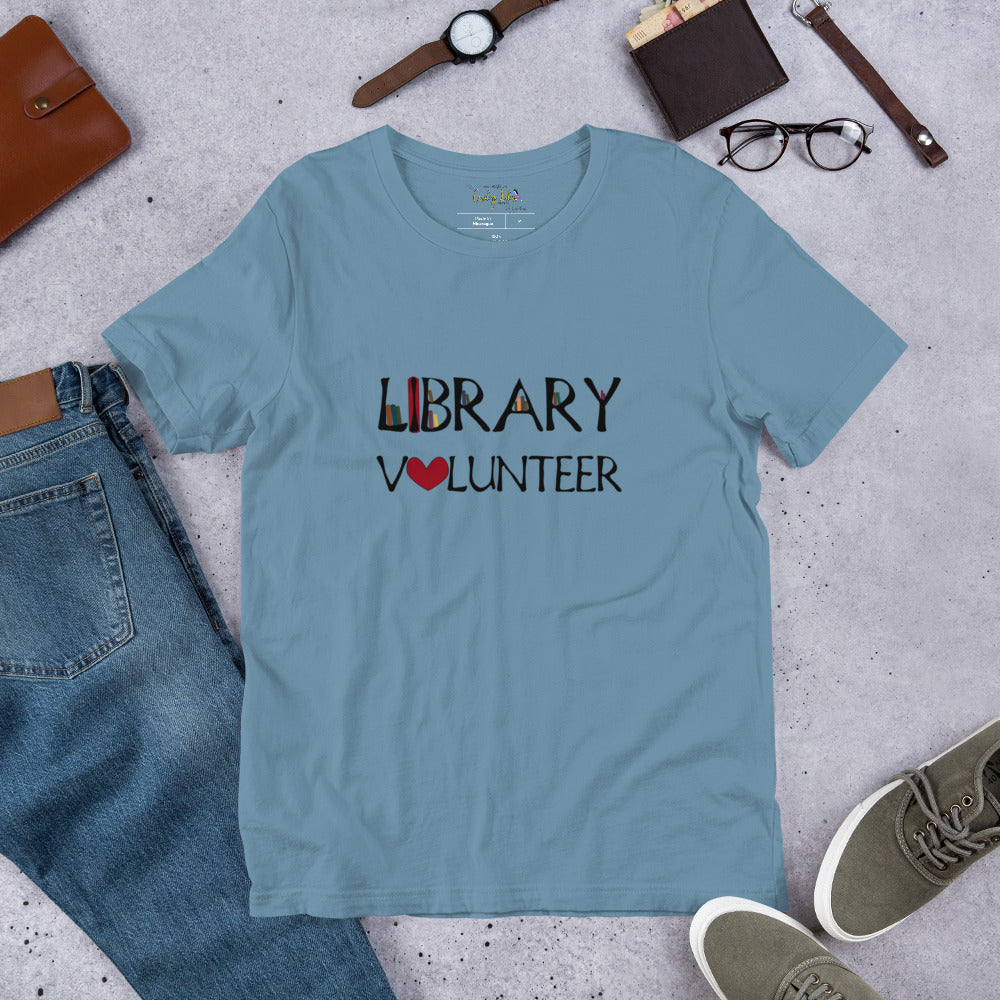 Library Volunteer Short-Sleeve Unisex T-Shirt