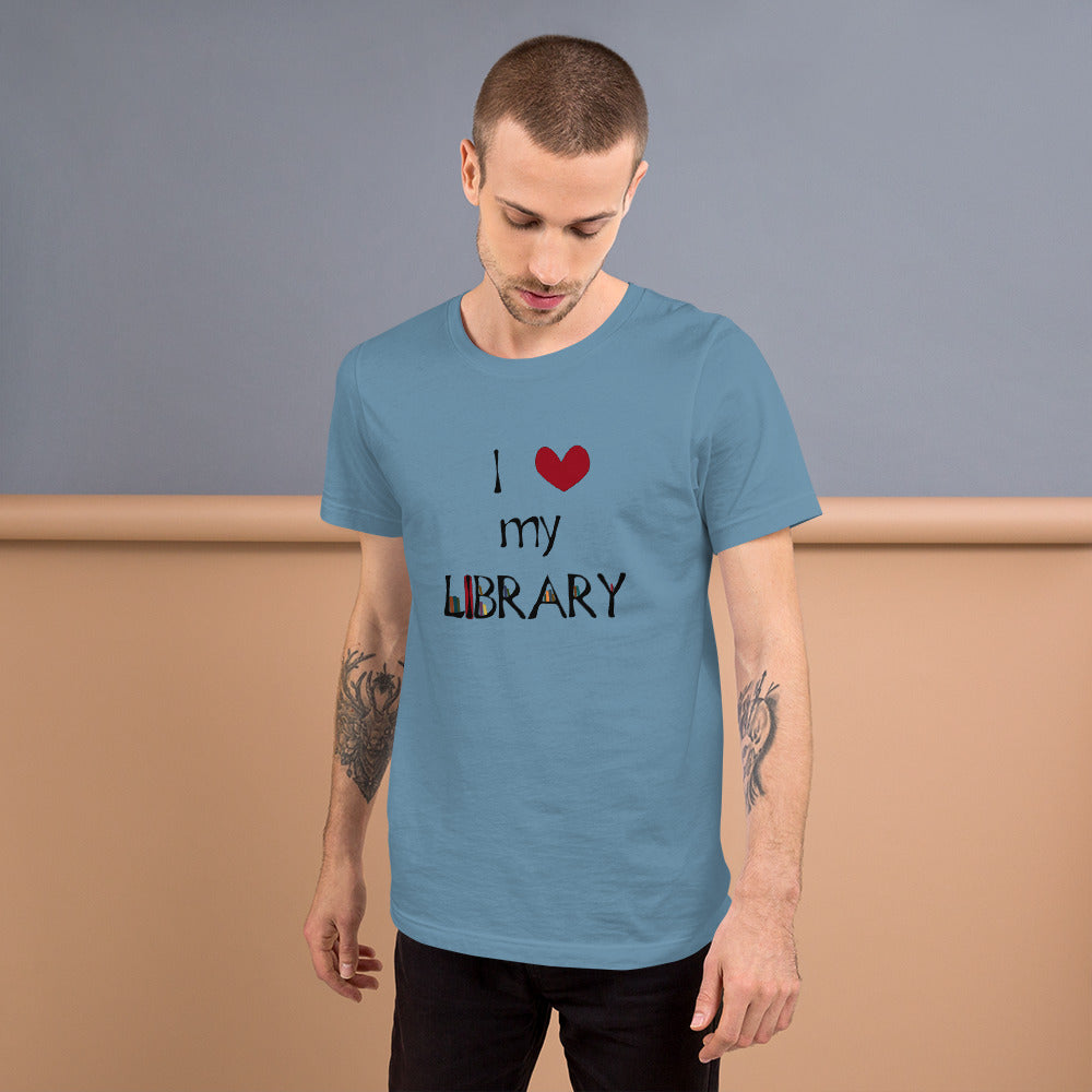 Love My Library Short-Sleeve Unisex T-Shirt