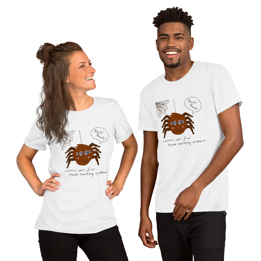 Barking Spiders Short-Sleeve Unisex T-Shirt