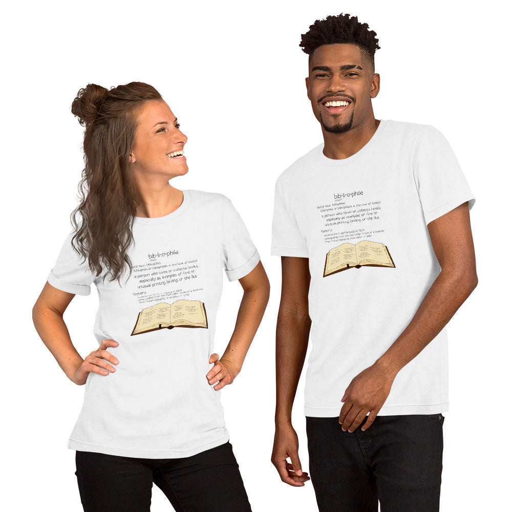 Bibliophile Short-Sleeve Unisex T-Shirt