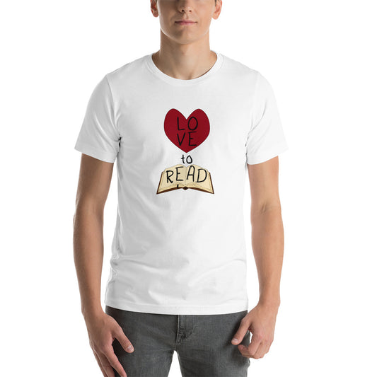 Love To Read Short-Sleeve Unisex T-Shirt