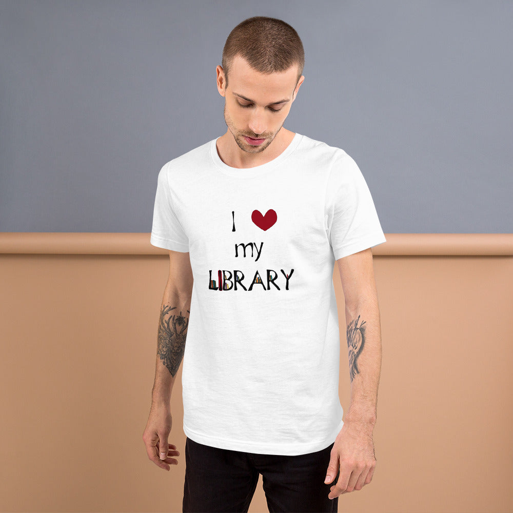 Love My Library Short-Sleeve Unisex T-Shirt