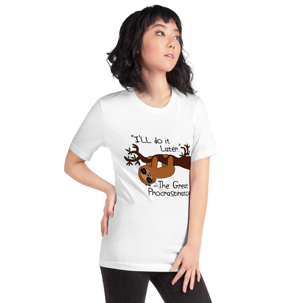 The Great Procrastinator Short-Sleeve Unisex T-Shirt