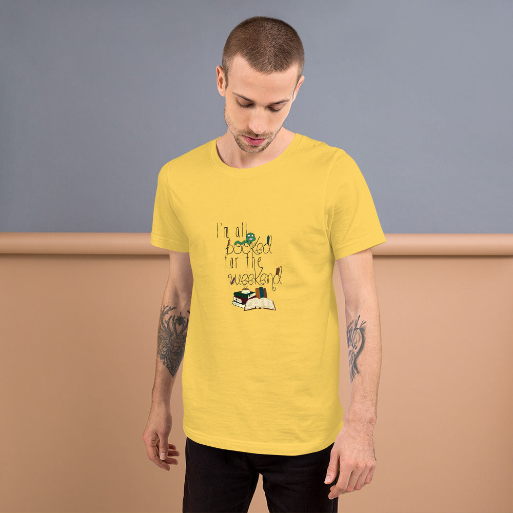 Booked For The Weekend Short-Sleeve Unisex T-Shirt