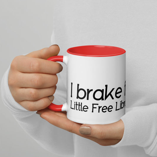 Little Free Libraries Mug with Color Inside