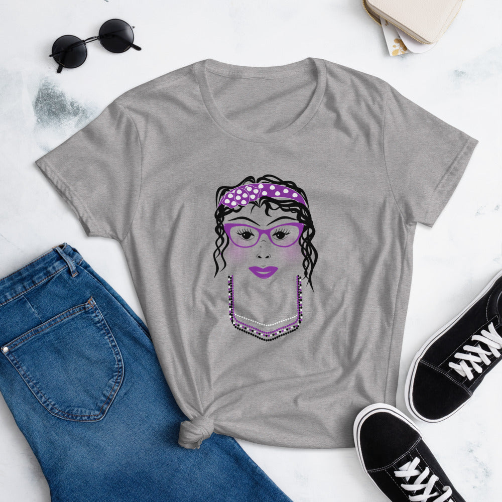 Lovely Face Women's short sleeve t-shirt