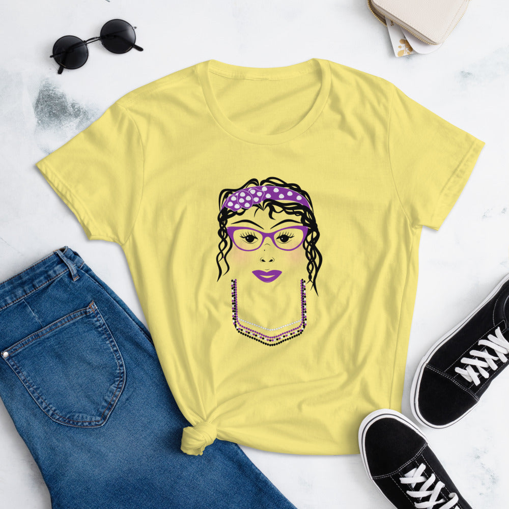 Lovely Face Women's short sleeve t-shirt