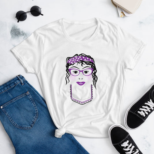 Lovely Face Women's short sleeve t-shirt