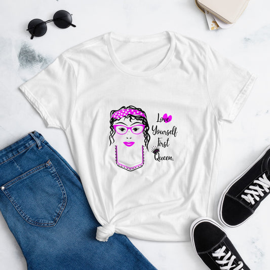 Love Yourself First Women's short sleeve t-shirt