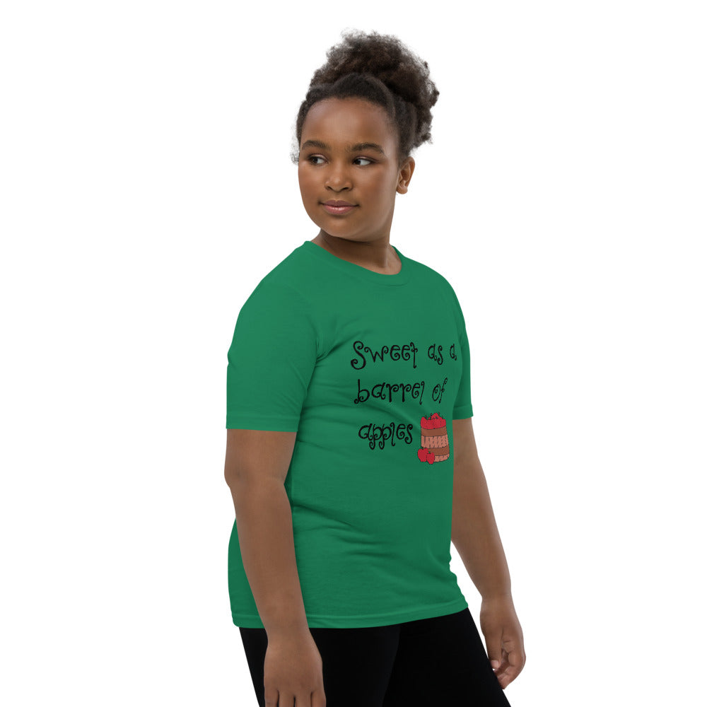 Sweet As Apples Youth Short Sleeve T-Shirt